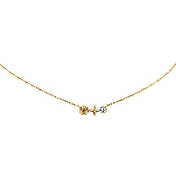 Pre Loved louis vuitton Women metallic | gold Necklaces - Picture 1 of 5